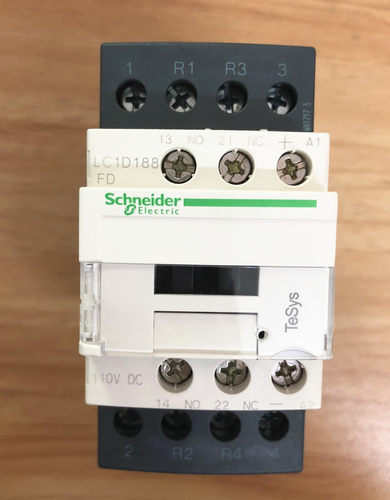 原装正品施耐德四级接触器LC1D188FDC 18A 110VDC直流