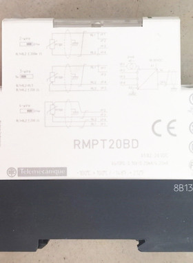 原装正品 施耐德模拟量变送器RMPT20BD DC24V 全新现货