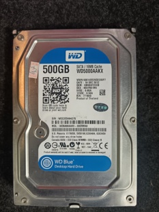 正品实体二手3.5寸500GB存储容量机械硬盘WD/西部数据 WD5000AAKX