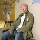 冬季新款双十二潮牌港风工装棉服青年棉衣加厚外套MY16P95，男装棉衣，电商A021A