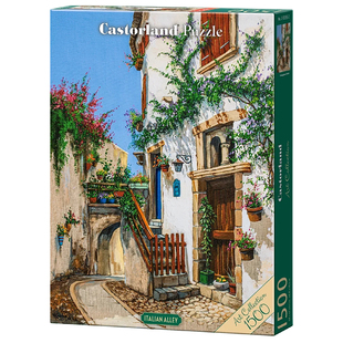 新品Castorland巧思进口拼图1500片 意大利小巷152155