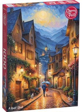 新品CherryPazzi樱桃进口拼图1000片漫步31179