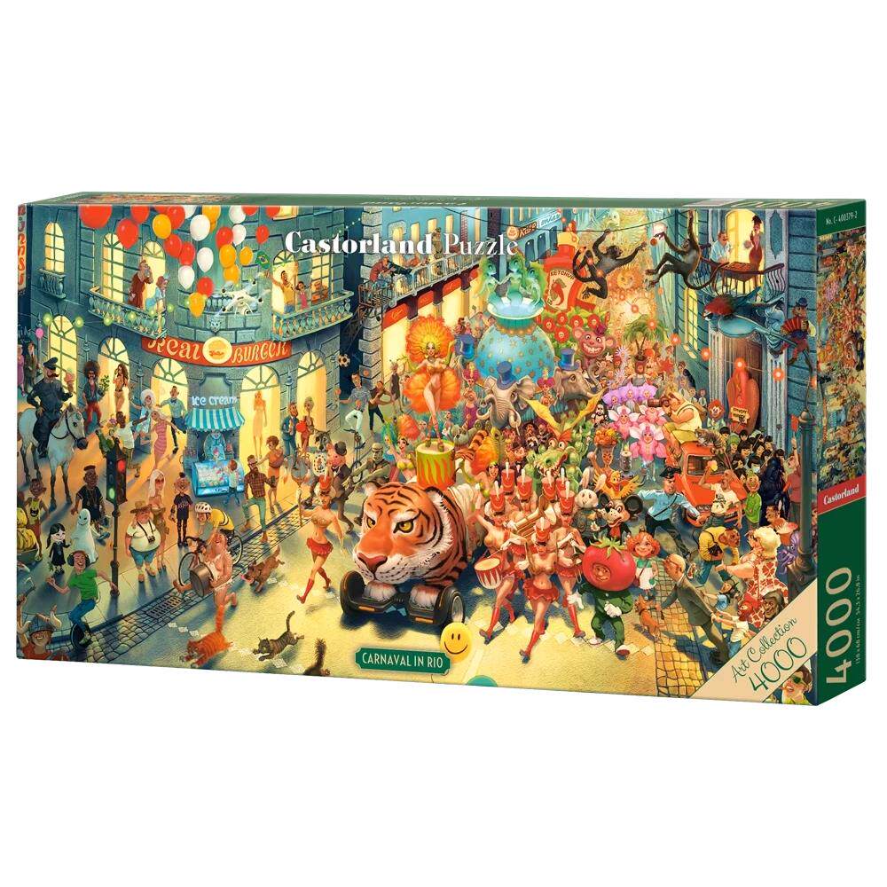 新品Castorland巧思进口拼图4000片 里约热内卢狂欢节400379