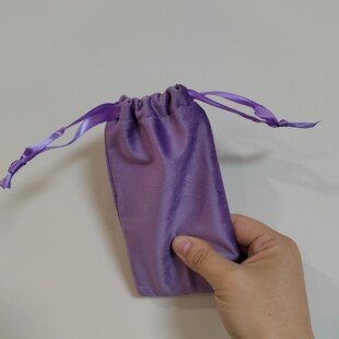 适用于苹果16pro布绒袋16plus手机包XR工地防尘XS手机保护套15pro