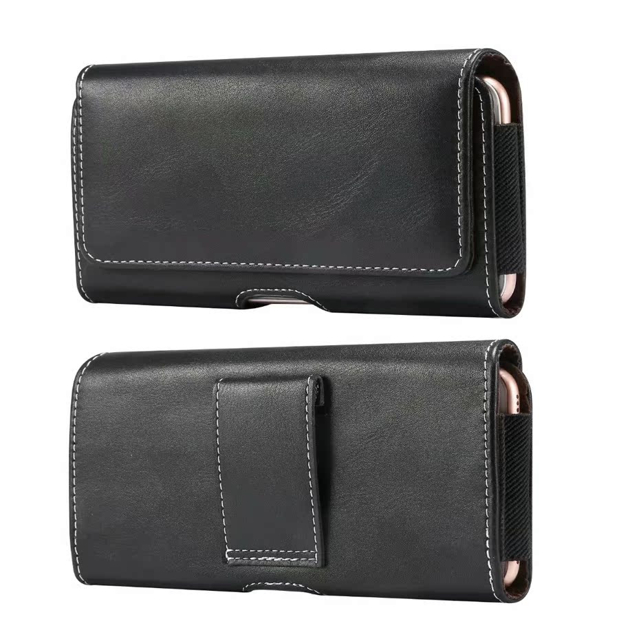 适用于OPPO A91手机皮套Reno3 pro挂腰包穿皮带适用华为vova 6 SE