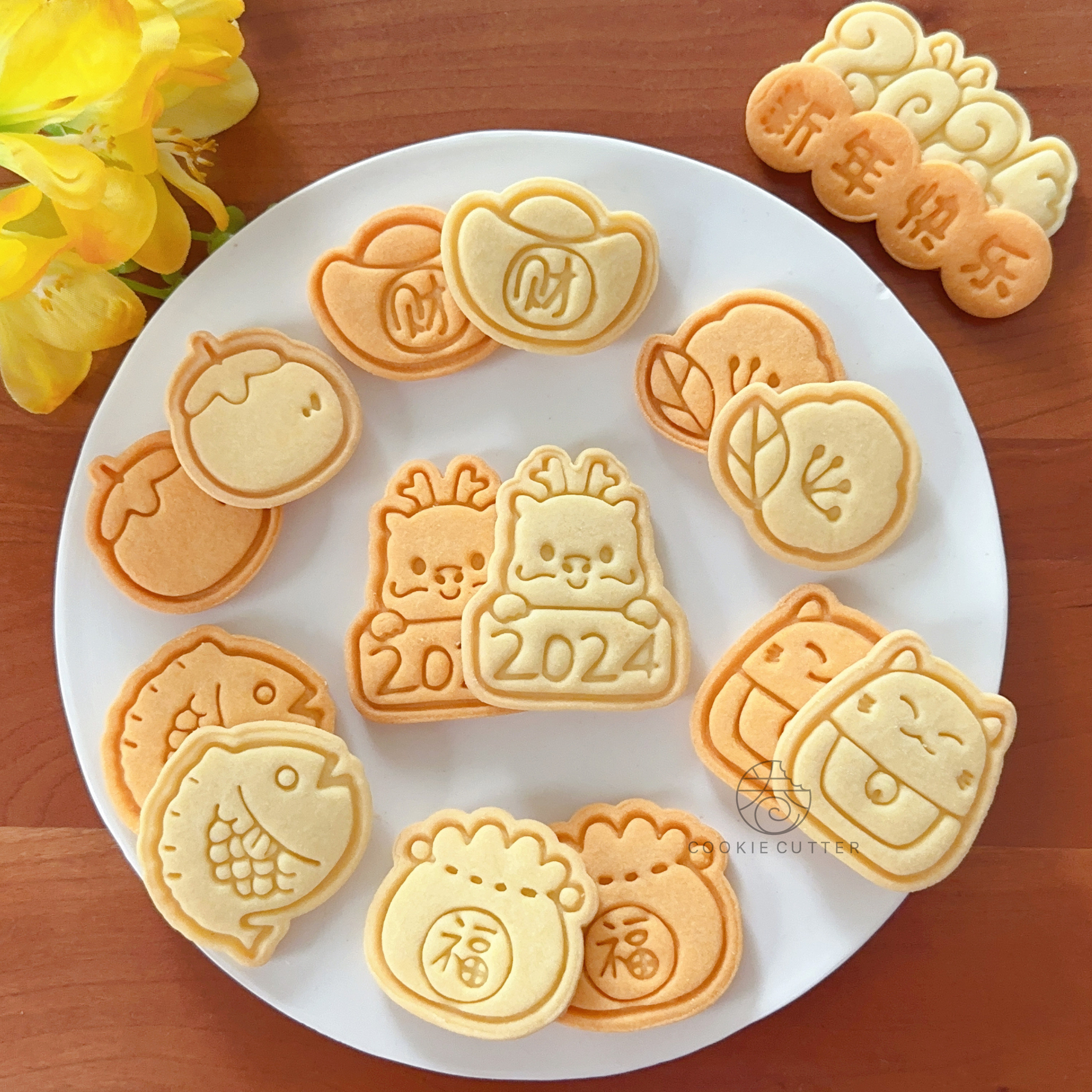 中式新年2024中国龙卡通招财猫锦鲤饼干模具 亲子DIY馒头辅食工具,厨房/烹饪用具,烘焙模具,淘宝优惠券,粉丝福利购,淘宝优惠卷