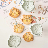 奥特曼饼干模具加高咸蛋超人馒头饼皮工具翻糖霜手压模男孩喜爱款