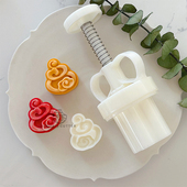 20g30g祥云葫芦新年糕点模具 国潮风云朵吉祥福禄中秋节月饼模具