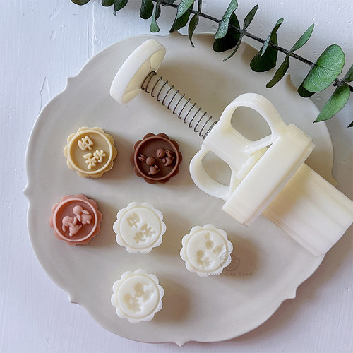 ABS塑料月饼模具中秋节玉兔