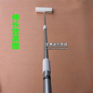 粘毛滚筒16cm粘尘纸地毯清洁加长伸缩24cm除尘器粘毛器地垫粘毛滚