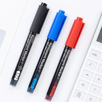 韩国慕那美122 Permanent Marker F 油性特细记号笔 05030马克笔