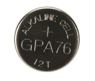 GP超霸 A76 纽扣电池 碱性 LR44 L1154 AG13 GPA76 1.5V纽扣电池