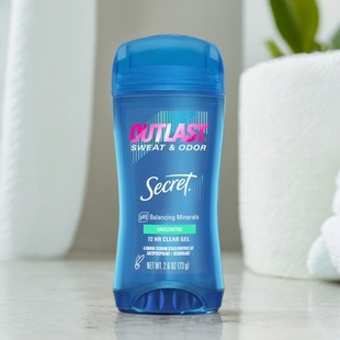 现货 美国Secret秘密啫喱止汗膏止汗露香体膏腋下去异味73克