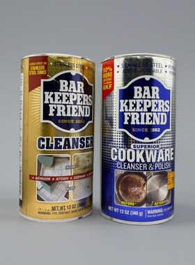 bkf不锈钢清洗剂去烧痕锅底锅具烧焦渍清洁剂除锈光亮去污粉340克