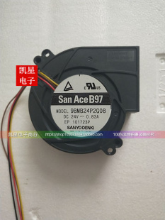 9BMB24P2G08 SanAce三洋风扇4线24v 9BMB24P2G01 9BMC24P2G001