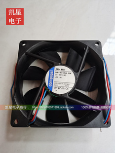 德国ebmPAPST 24V 3414NHH 9cm机器人散热风扇3414NHHR 9225