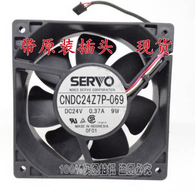 伺服 SERVO 12CM 12038 CNDC24Z7P-069 24V 0.37A 9W 变频器风扇