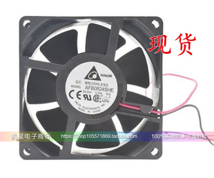台达AFB0824SHE/GHE 24V 0.95A 0.50A 8038 8CM双滚珠 变频器风扇