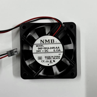 NMB全新06015KA-24N-AA-00 6025 24V 0.13A 6CM变频器安川风扇