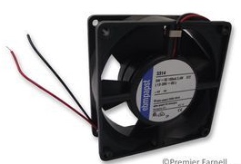 3314H正品原装进口金属工业工控风机 9232 24V 5W 9厘米散热风扇