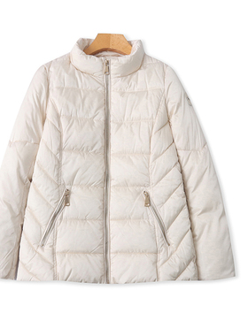 D5436外贸欧美单女士棉衣冬季新款立领拉链宽松百搭时尚休闲棉服