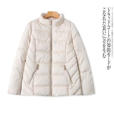 D5436外贸欧美单女士棉衣冬季新款立领拉链宽松百搭时尚休闲棉服