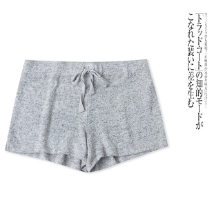 H2360外贸欧美单休闲女士短裤春季新款松紧腰花色修身百搭五分裤