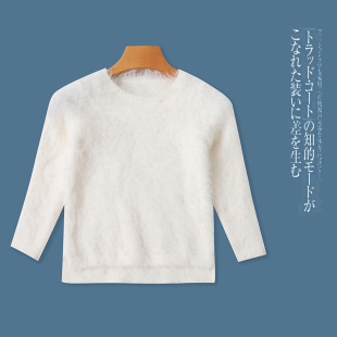 圆领套头宽松休闲女童舒适保暖针织衫 外贸韩版 儿童毛衣新款