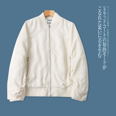 N5245外贸欧美单女士薄款棉衣新款立领拉链时尚潮流显瘦短款棉服