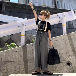 女装 老爹裤 阔腿裤 高腰宽松显瘦潮流牛仔裤 2025新款 外贸日单时尚