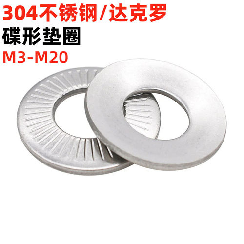 达克罗/不锈钢滚花碟垫NFE25-511