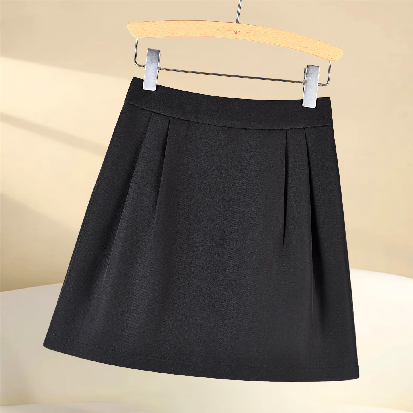 法式短裙大码 a字裙半身裙2026春夏半裙花苞裙新款裙子女士百褶裙