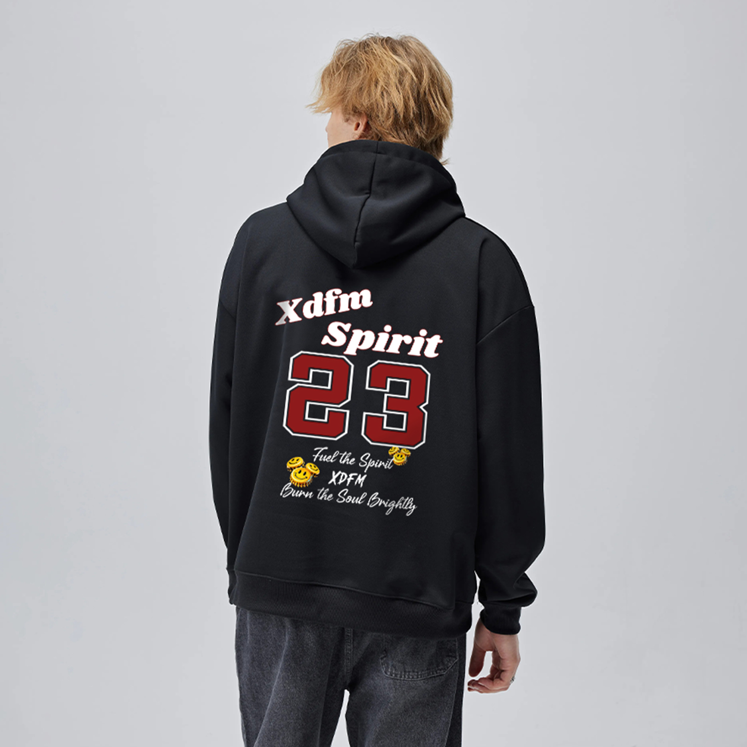 XDFMXDFM*字套头帽衫卫衣