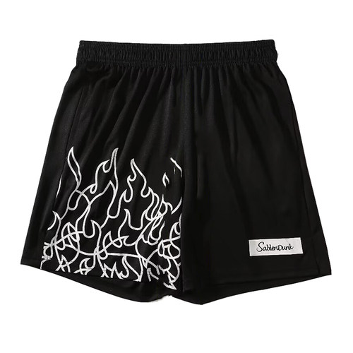 STNP美式单层数码印花四分裤篮球