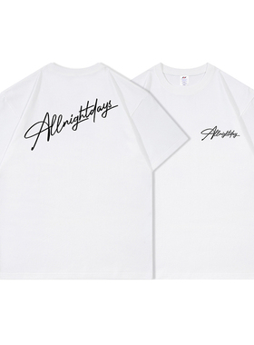 BRSLAB 联名纯棉美式复古短袖T恤 KET2024SS09 重磅230g