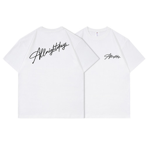 BRSLAB 联名纯棉美式复古短袖T恤 KET2024SS09 重磅230g