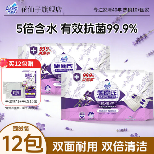 湿巾静电除尘纸花仙子