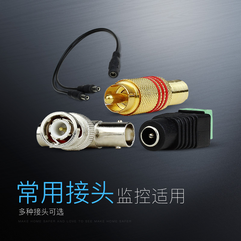 监控摄像头睿威仕BNC头