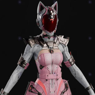 次时代 The First Descendant 第一后裔 邦妮 猫女郎 3D模型 FBX