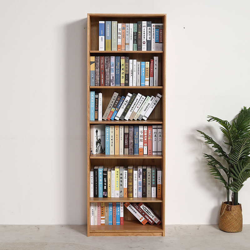 木蜡油全实木组合书柜北欧收纳架橡木背景墙一体整墙书橱书房整面,住宅家具,组合书柜,淘宝优惠券,粉丝福利购,淘宝优惠卷