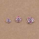 Эмаль, четки из круглых бусин, браслет из кварца, бусины с аксессуарами, серебро 925 пробы, «сделай сам»