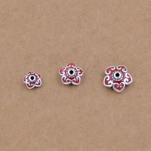 S925, эмаль, четки из круглых бусин, браслет из кварца, бусины с аксессуарами, серебро 925 пробы, DIY