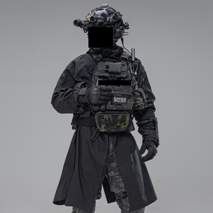 [TRN]BAC工业 作战长袍 2.0长衫 宽松 A型长外套风衣