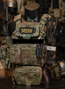 TRN 黑灰工业 战术背心6094G3 MK5 进口考度拉  MultiCam