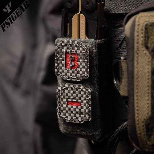 【TRN】PSIGEAR 个性血型徽章 户外救援魔术贴 Tegris材质 PP0400