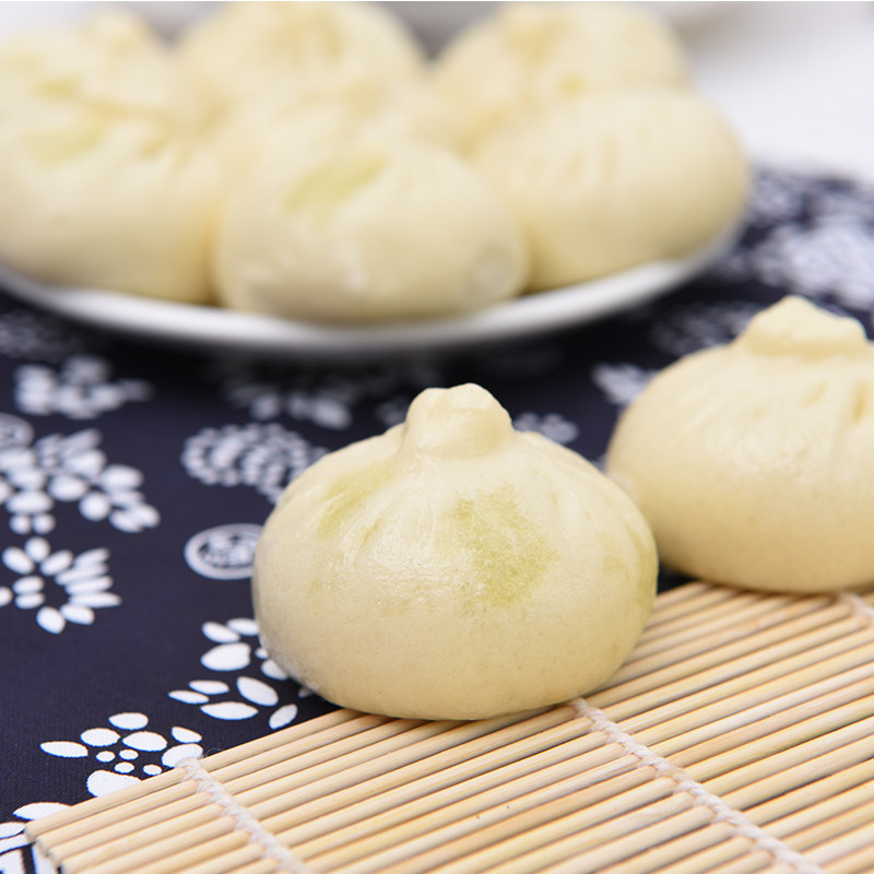 五亭三丁包扬州包子 儿童早餐点心酒店食材360g12只4包包邮江浙沪