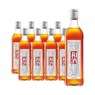 【2箱】和酒 黄酒 银标 上海老酒 半干型黄酒 555mlX8瓶 整箱装