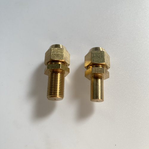 燃气炉灶商用厨具煲仔炉文华炉头配件1/4喷咀石油气火种头铜喷嘴