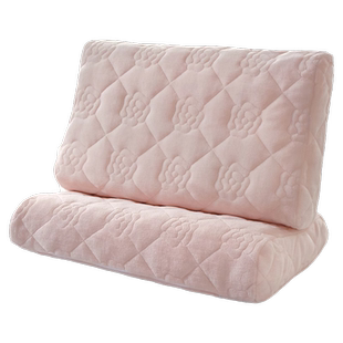 牛奶绒乳胶枕套40x60cm一对装珊瑚绒30*50枕头套单个记忆枕内胆套