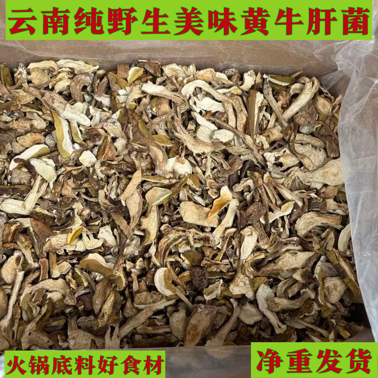 纯野生美味白牛肝菌干货火锅底料煲汤农家特产美味白牛肝菌香菇类